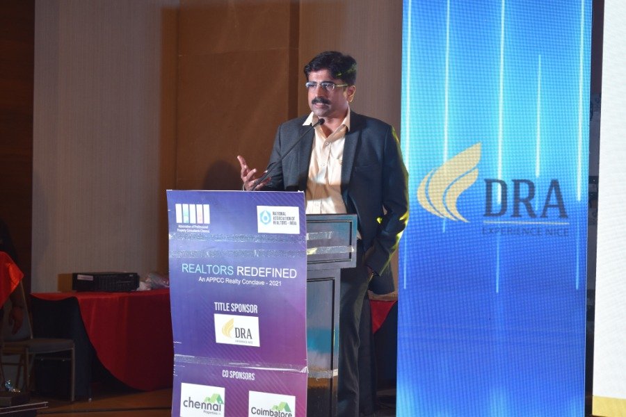 Presentation by Title Sponsors Mr Manoj VP DRA HOMES